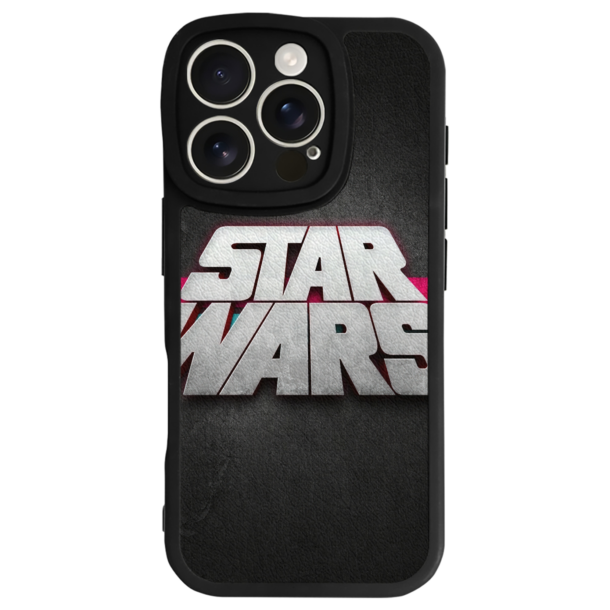 （画像用） スター・ウォーズ Star Wars 【iPhone 16シリーズ対応】シリコンスマホケース（レザー調） 材質：シリコン